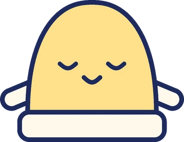 Nolly the nightlight, asleep